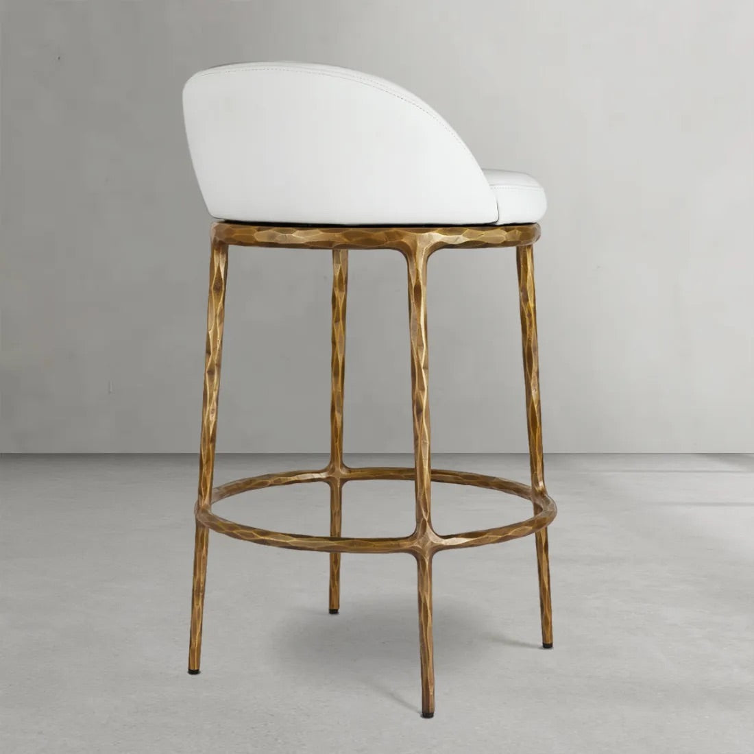 Thaddeus Bar Swivel Counter Stool-Vancei