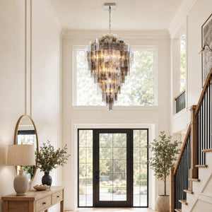 Altesa Square Glass Chandelier 46-Light