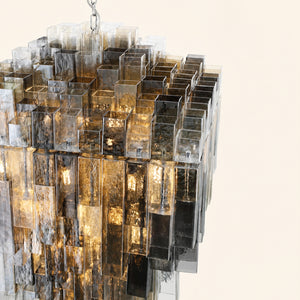 Altesa Square Glass Chandelier 46-Light