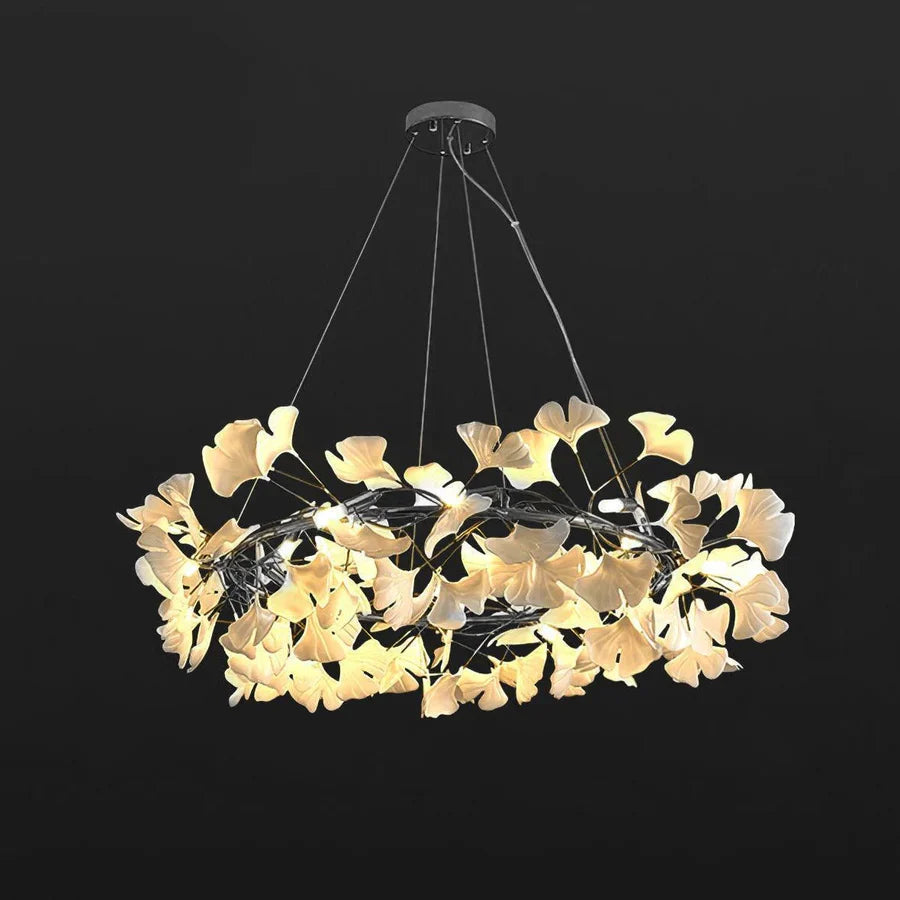 Ginkgo Chandelier O - Oasislives