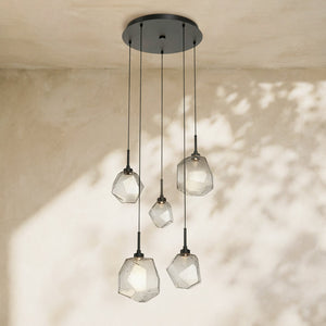 Art Twisted Round Chandelier