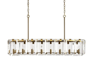 Crystal Prism Rectangular Chandelier 40''53''