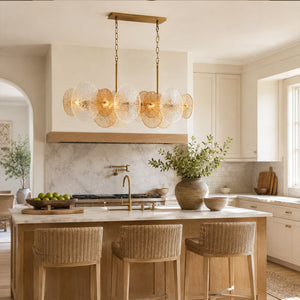Suna Linear Chandelier 8 Light 54"W