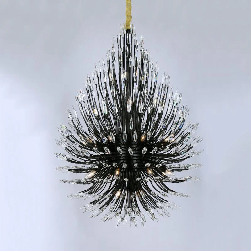 Lily Starburst Crystal Sputnik Chandelier-Vancei