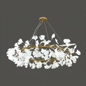 Ginkgo Chandelier O - Oasislives