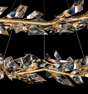 Addison 55" Round Crystal Chandelier-Vancei