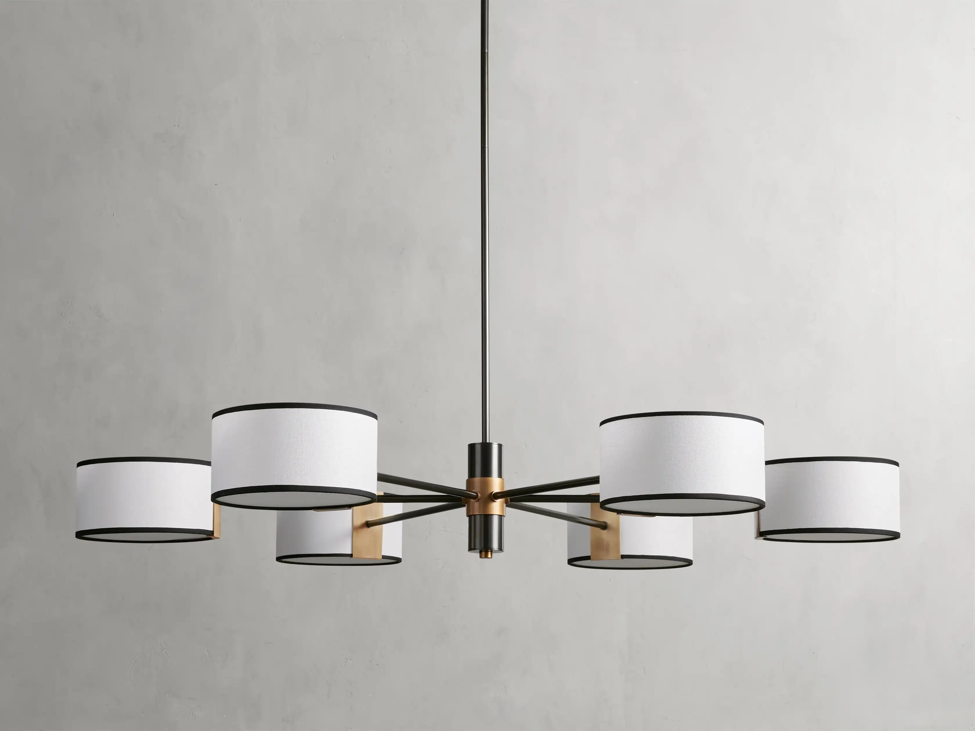 Daphne Fabric Round Chandelier