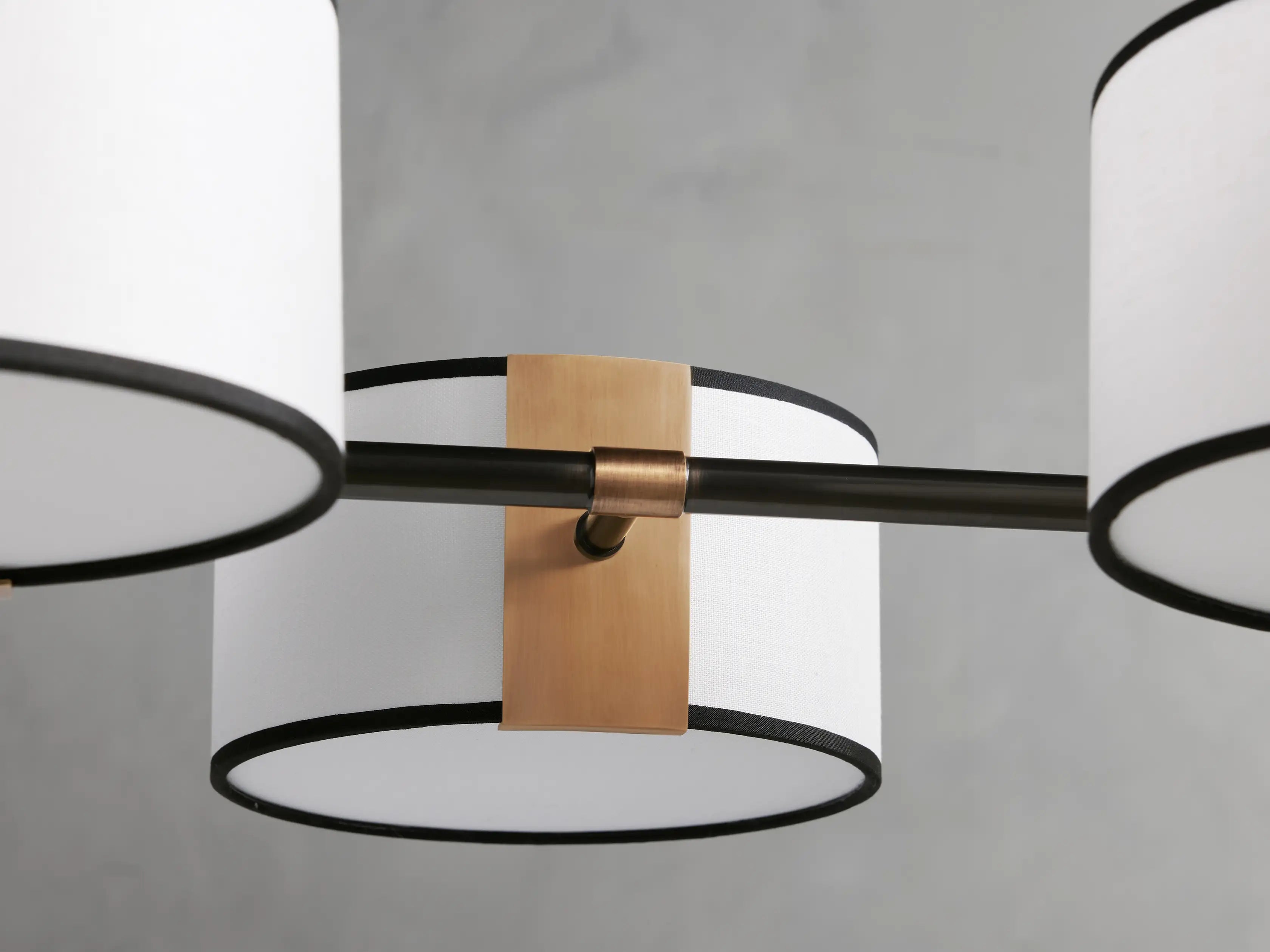 Daphne Fabric Linear Chandelier