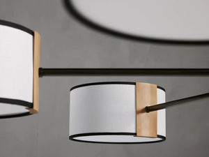 Daphne Fabric Round Chandelier