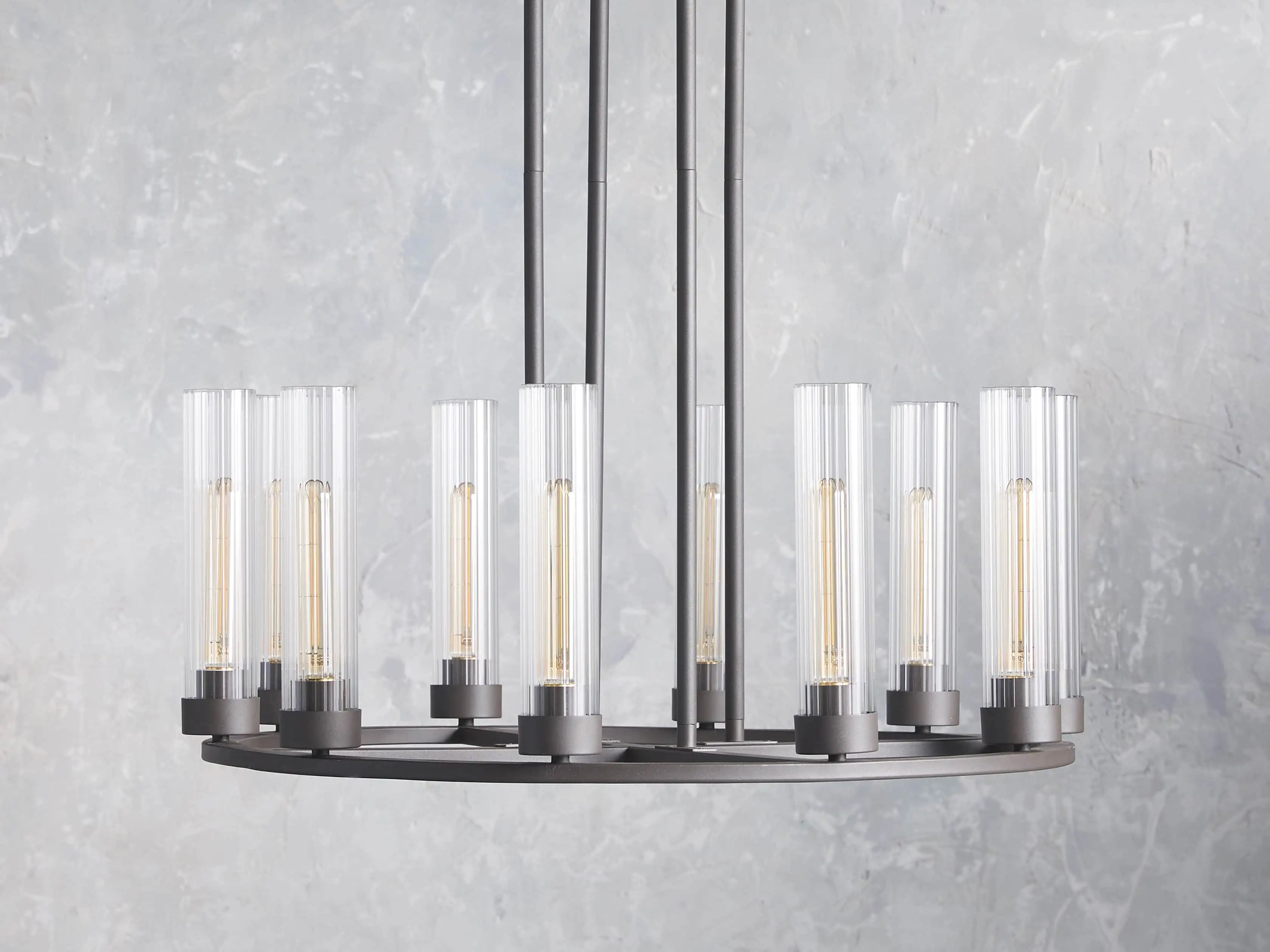 Pastis Round Chandelier 30"W 40"W-Vancei