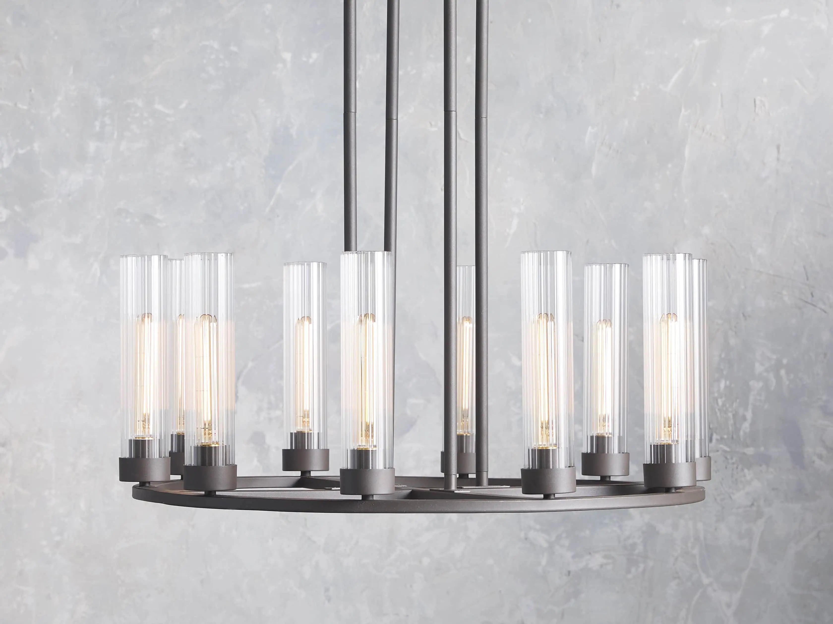Pastis Round Chandelier 30"W 40"W-Vancei