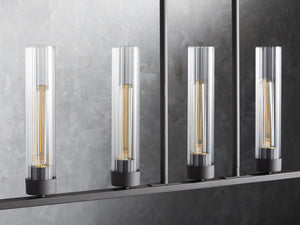 Pastis Linear Chandelier 31"W 46"W 54"W-Vancei