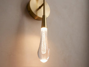 Solitair Crystal Double Wall Sconce