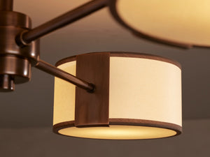 Daphne Fabric Flush Mount