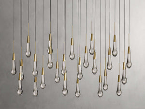 Solitaire Linear Chandelier 37"50"70"87"120"