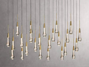 Solitaire Linear Chandelier 37"50"70"87"120"