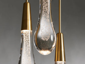 Solitaire Linear Chandelier 37"50"70"87"120"