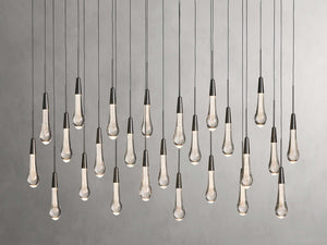 Solitaire Linear Chandelier 37"50"70"87"120"