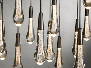 Solitaire Linear Chandelier 37"50"70"87"120"