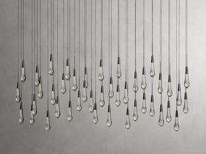 Solitaire Linear Chandelier 37"50"70"87"120"
