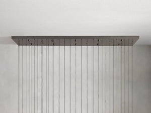 Solitaire Linear Chandelier 37"50"70"87"120"