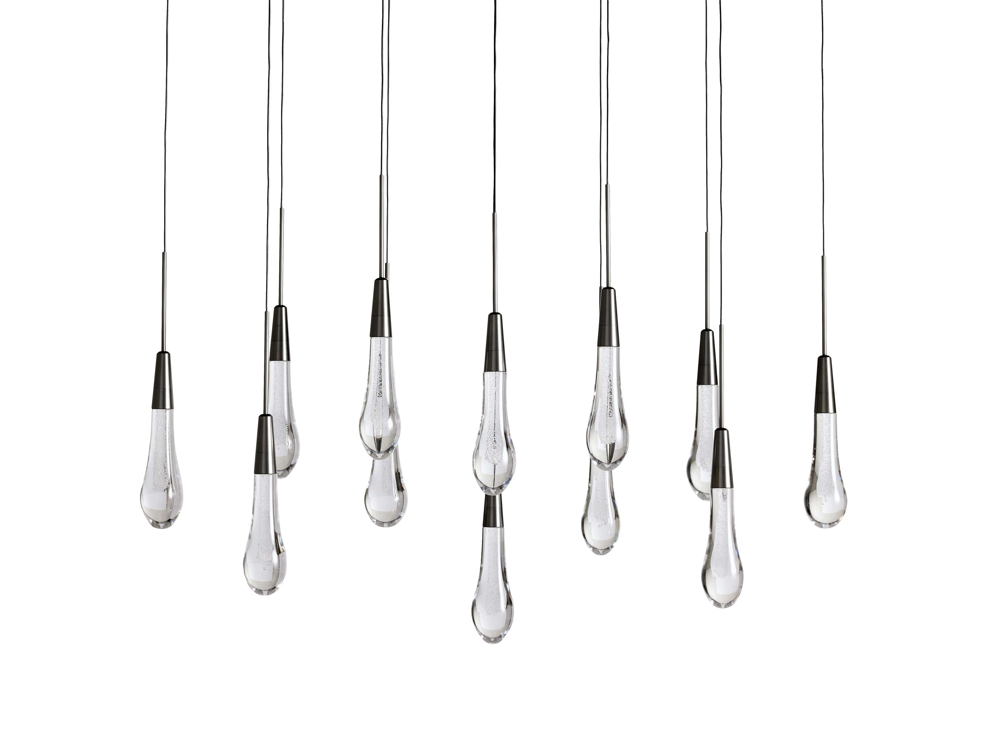 Solitaire Linear Chandelier 37"50"70"87"120"