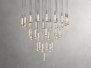Solitaire Round Chandelier 17" 24" 36“ 58“