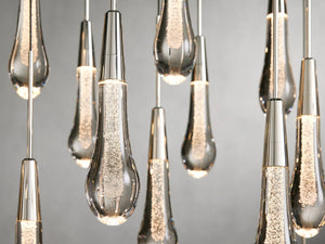 Solitaire Linear Chandelier 37"50"70"87"120"