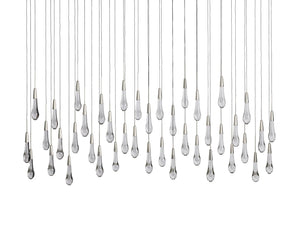 Solitaire Linear Chandelier 37"50"70"87"120"