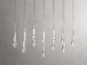 Solitaire Linear Chandelier 37"50"70"87"120"