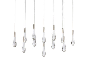 Solitaire Linear Chandelier 37"50"70"87"120"