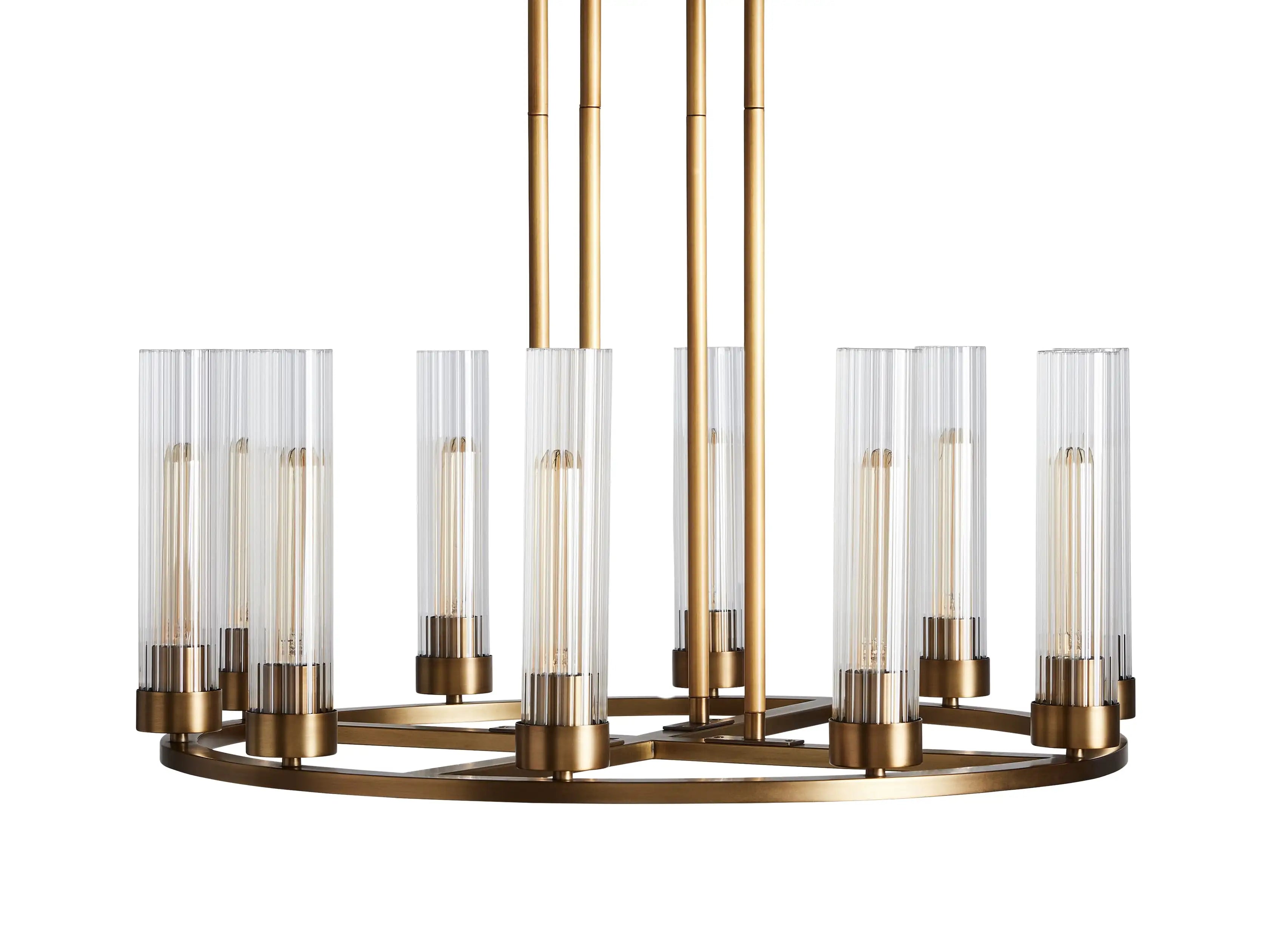 Pastis Round Chandelier 30"W 40"W-Vancei