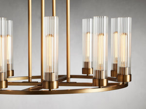 Pastis Round Chandelier 30"W 40"W-Vancei