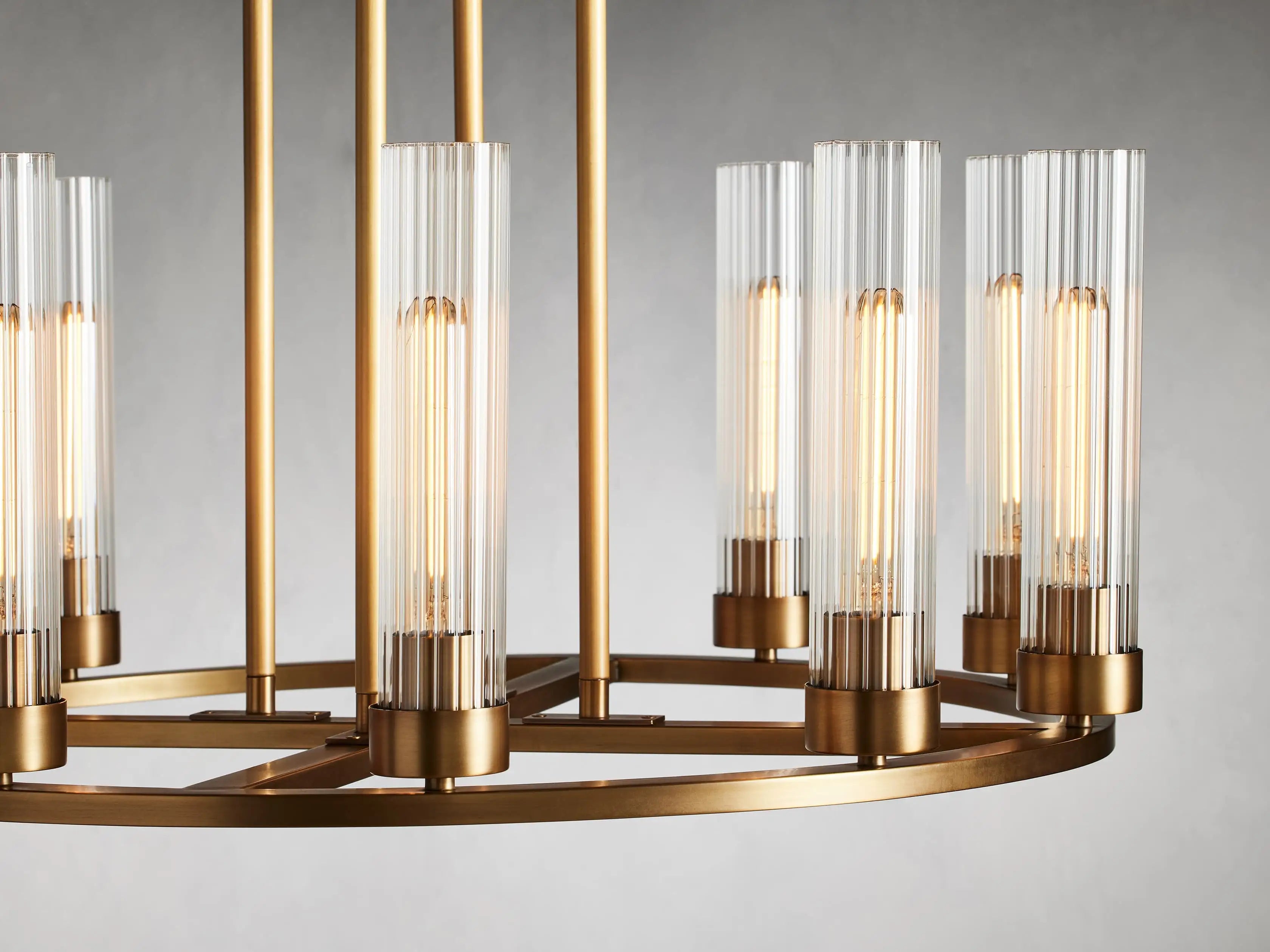 Pastis Round Chandelier 30"W 40"W-Vancei