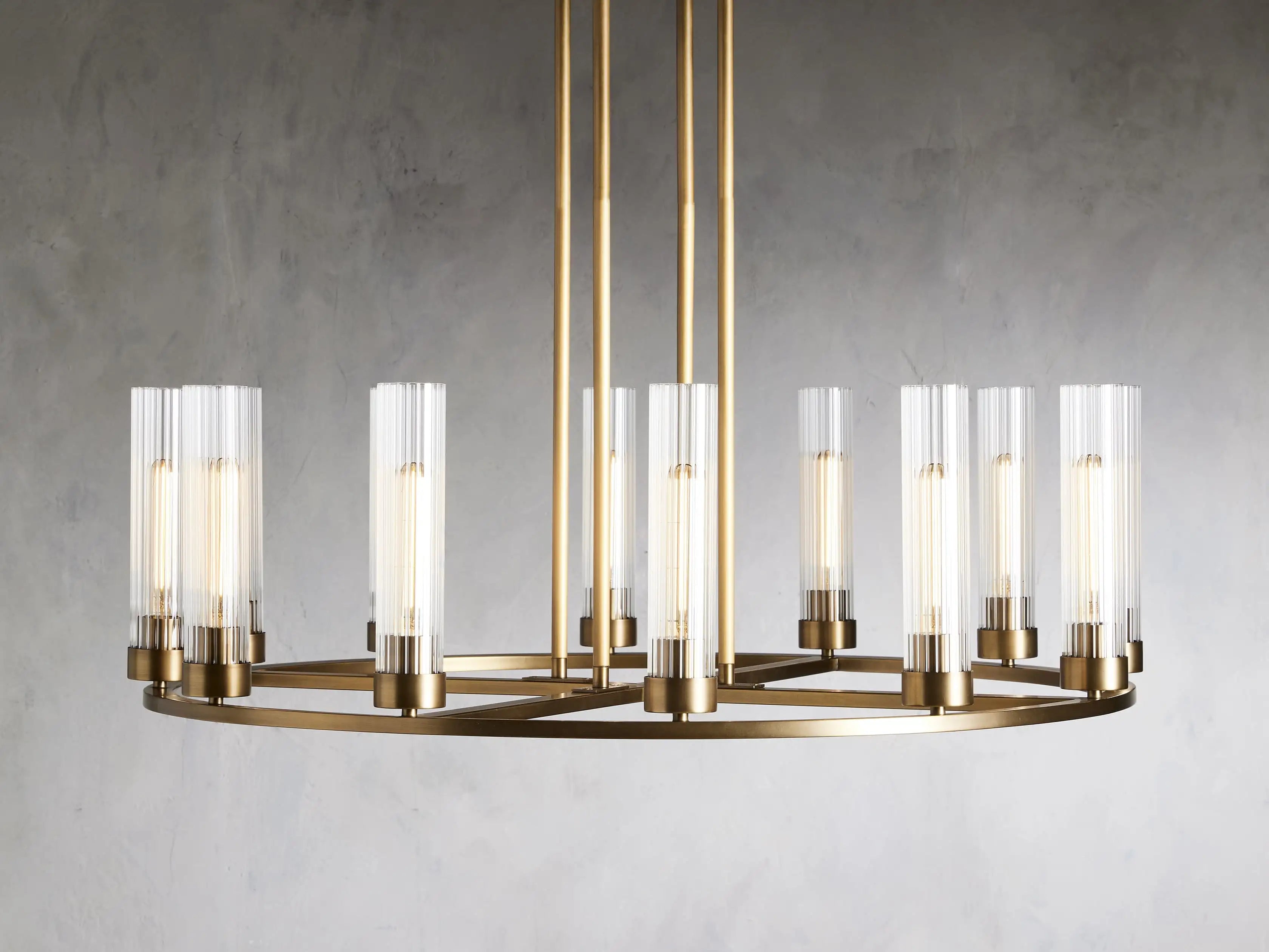 Pastis Round Chandelier 30"W 40"W-Vancei