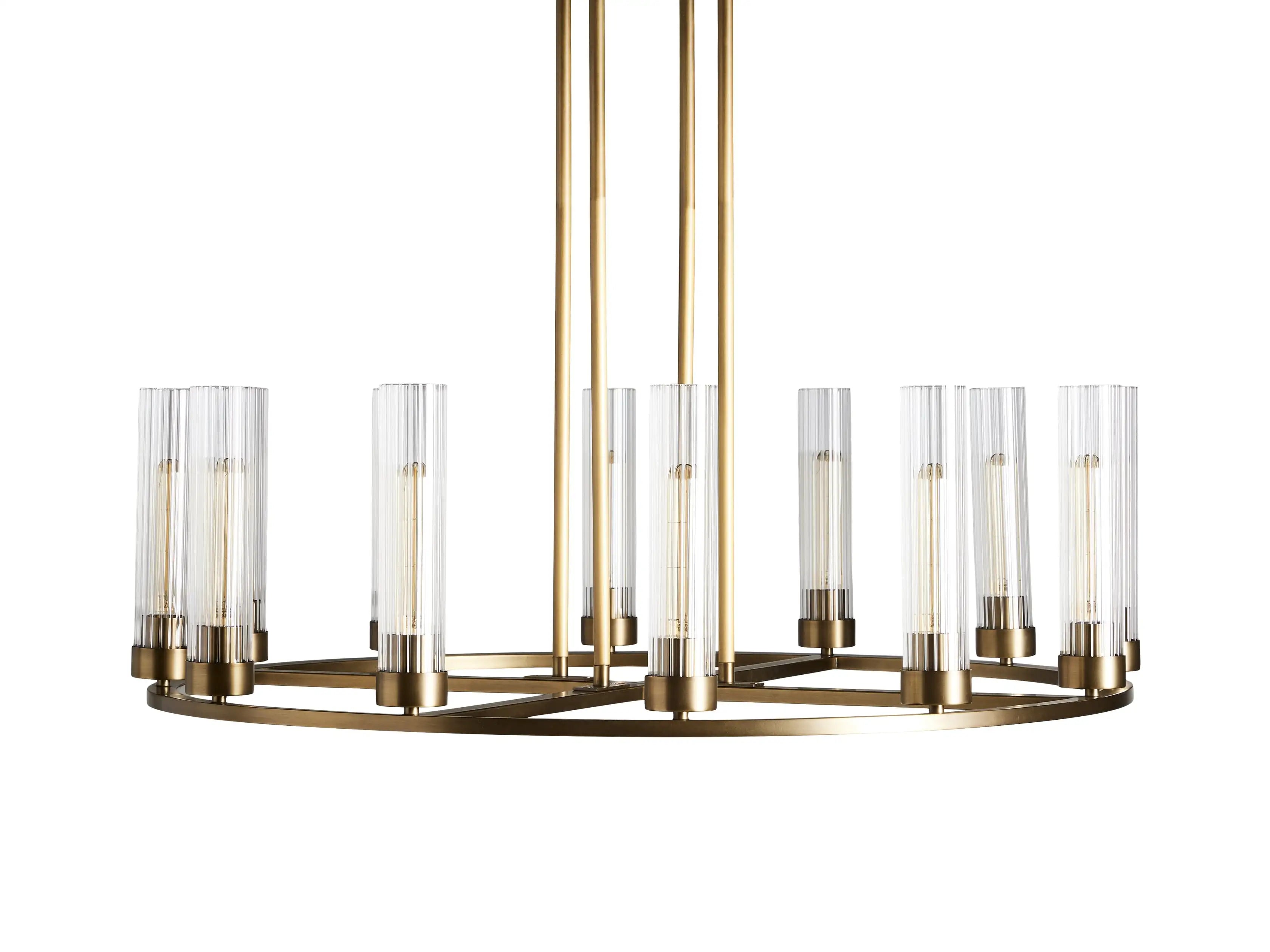 Pastis Round Chandelier 30"W 40"W-Vancei
