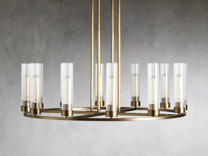 Pastis Round Chandelier 30"W 40"W-Vancei