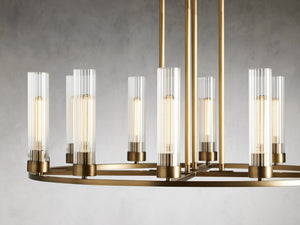 Pastis Round Chandelier 30"W 40"W-Vancei