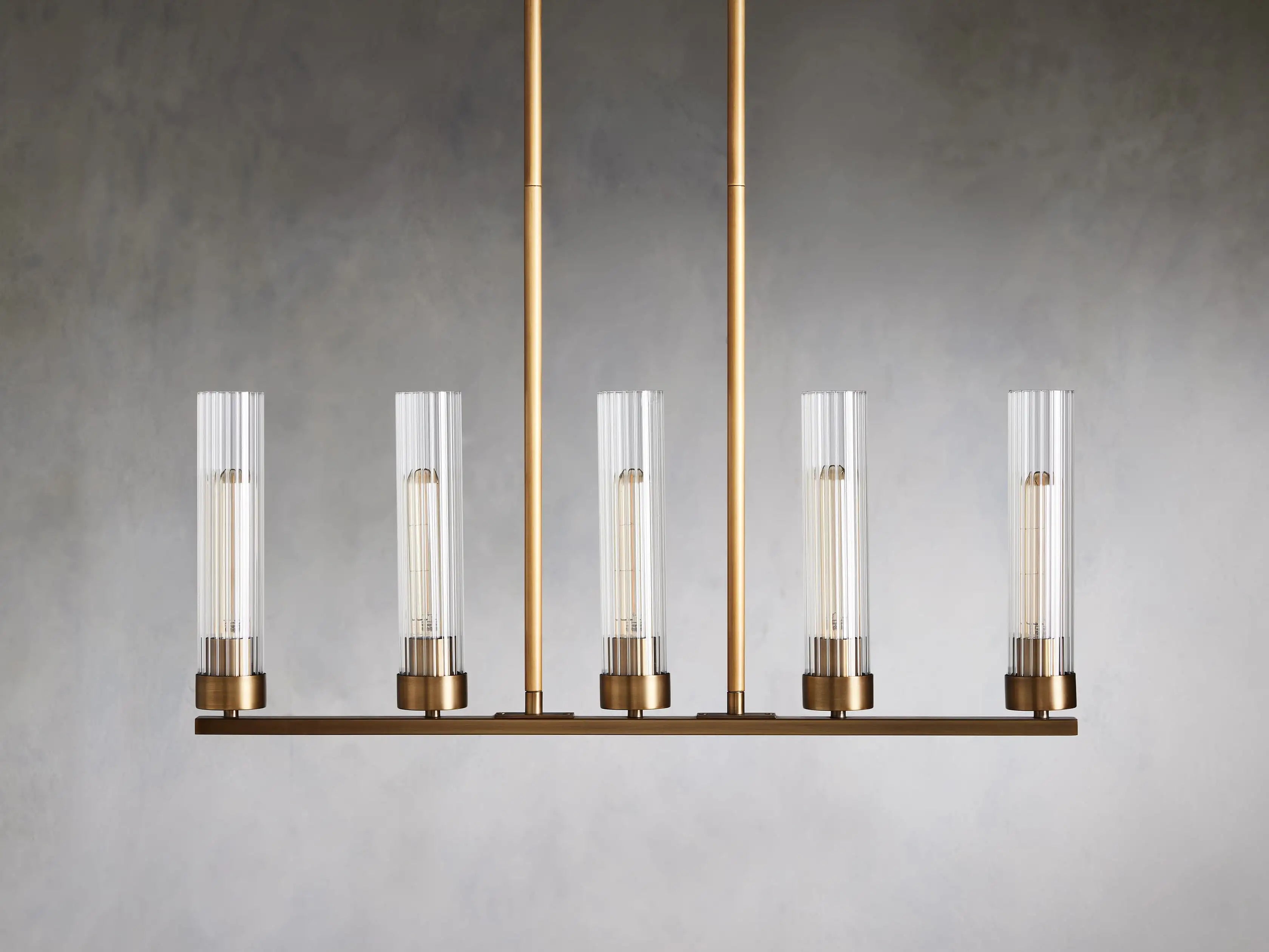 Pastis Linear Chandelier 31"W 46"W 54"W-Vancei