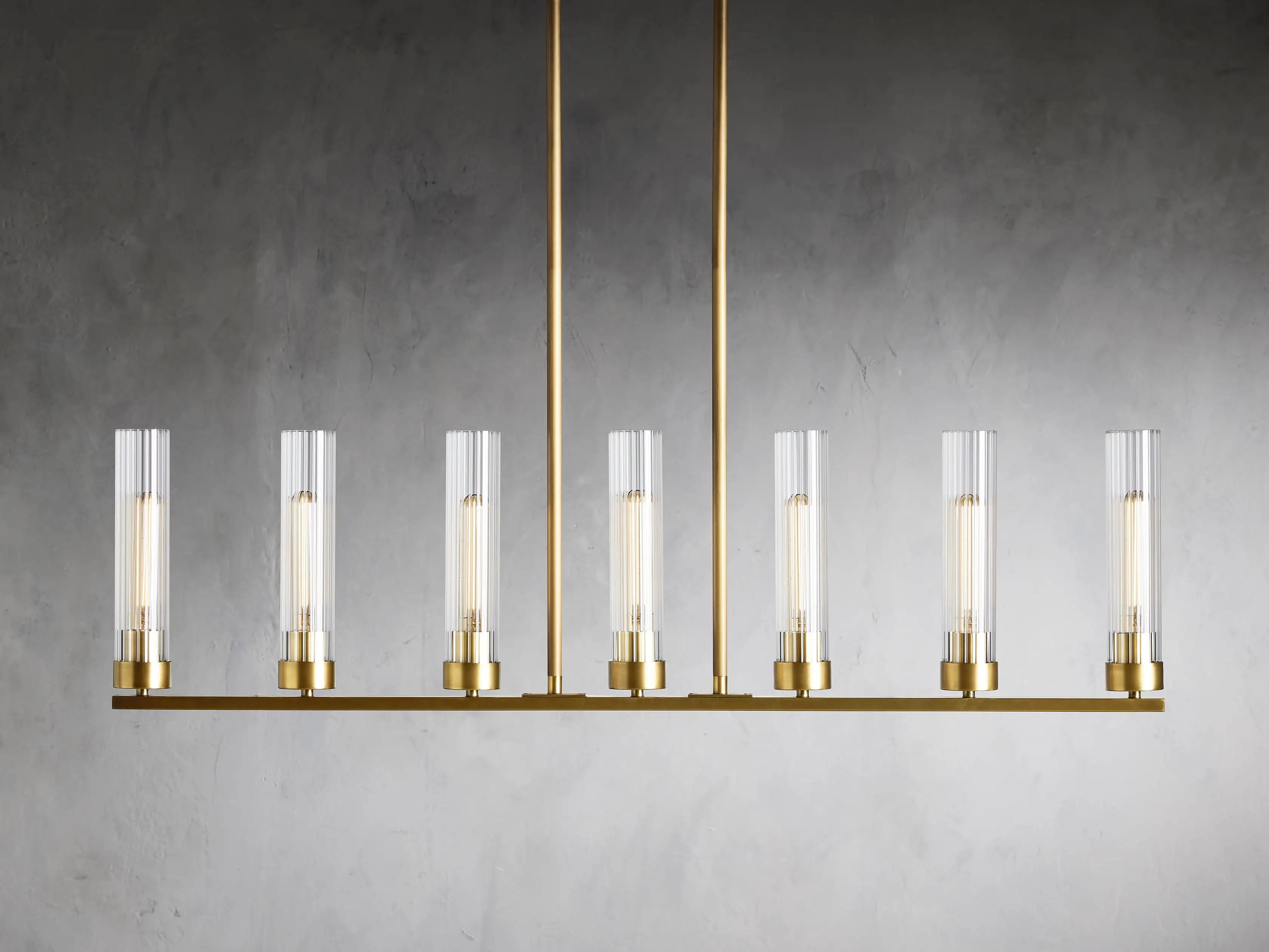 Pastis Linear Chandelier 31"W 46"W 54"W-Vancei