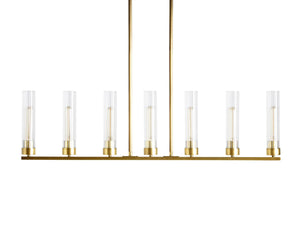 Pastis Linear Chandelier 31"W 46"W 54"W-Vancei