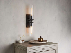 Pastis 2-Light Linear Wall Sconce-Vancei