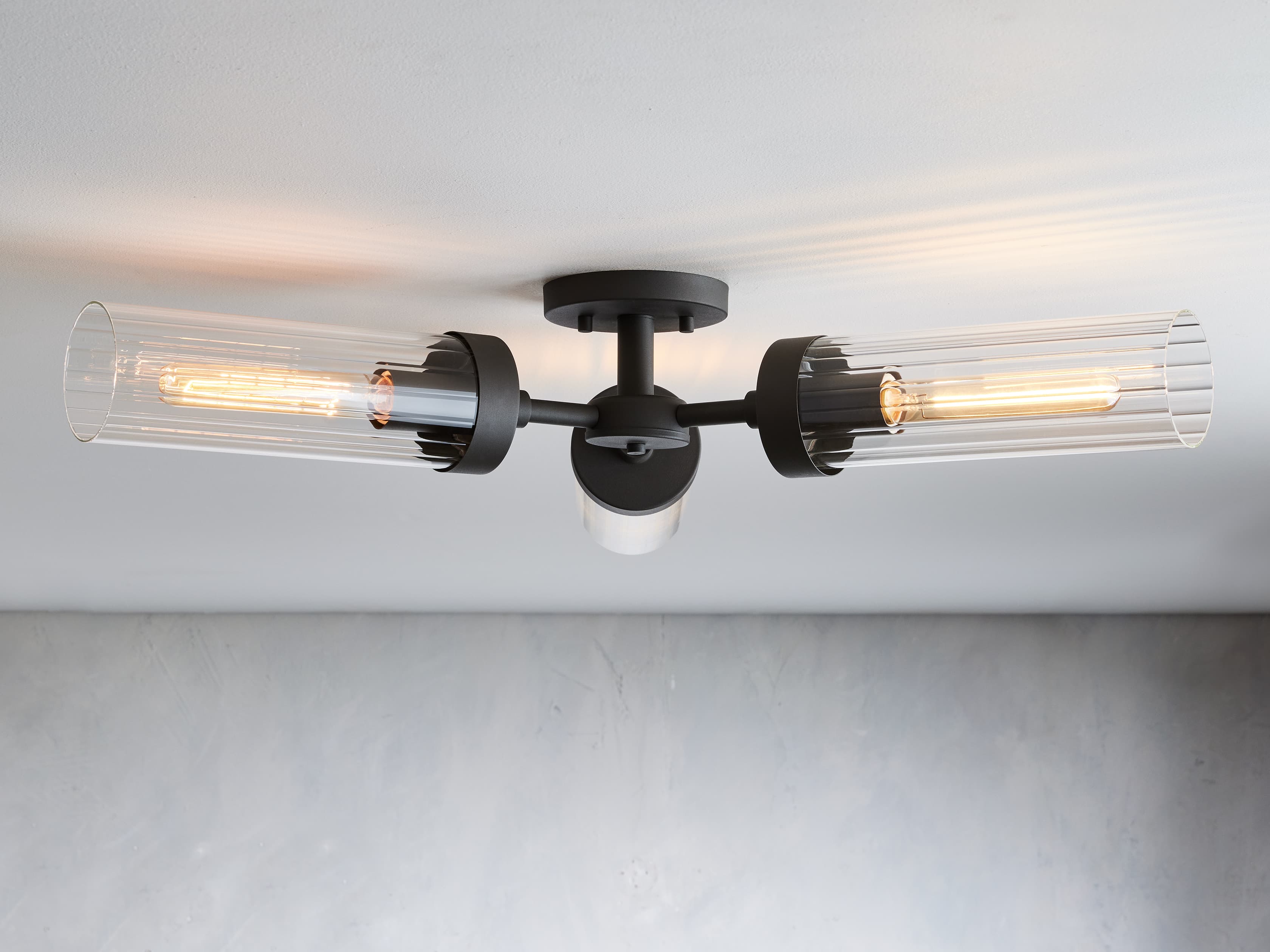 Pastis 3 Light Flushmount-Vancei