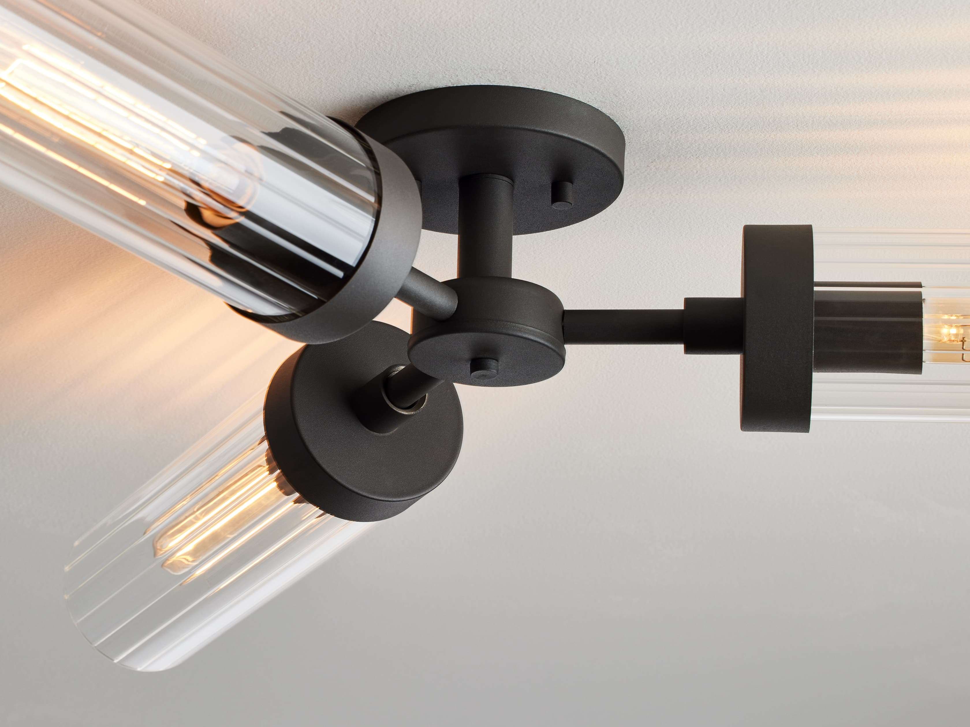 Pastis 3 Light Flushmount-Vancei