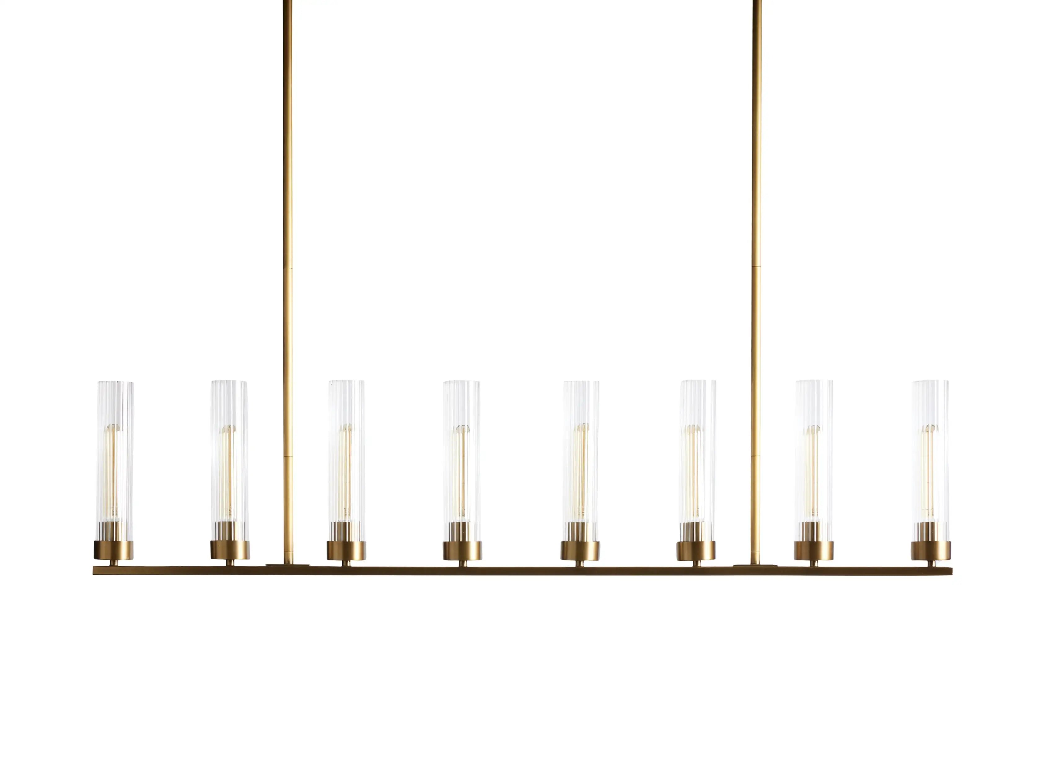 Pastis Linear Chandelier 31"W 46"W 54"W-Vancei