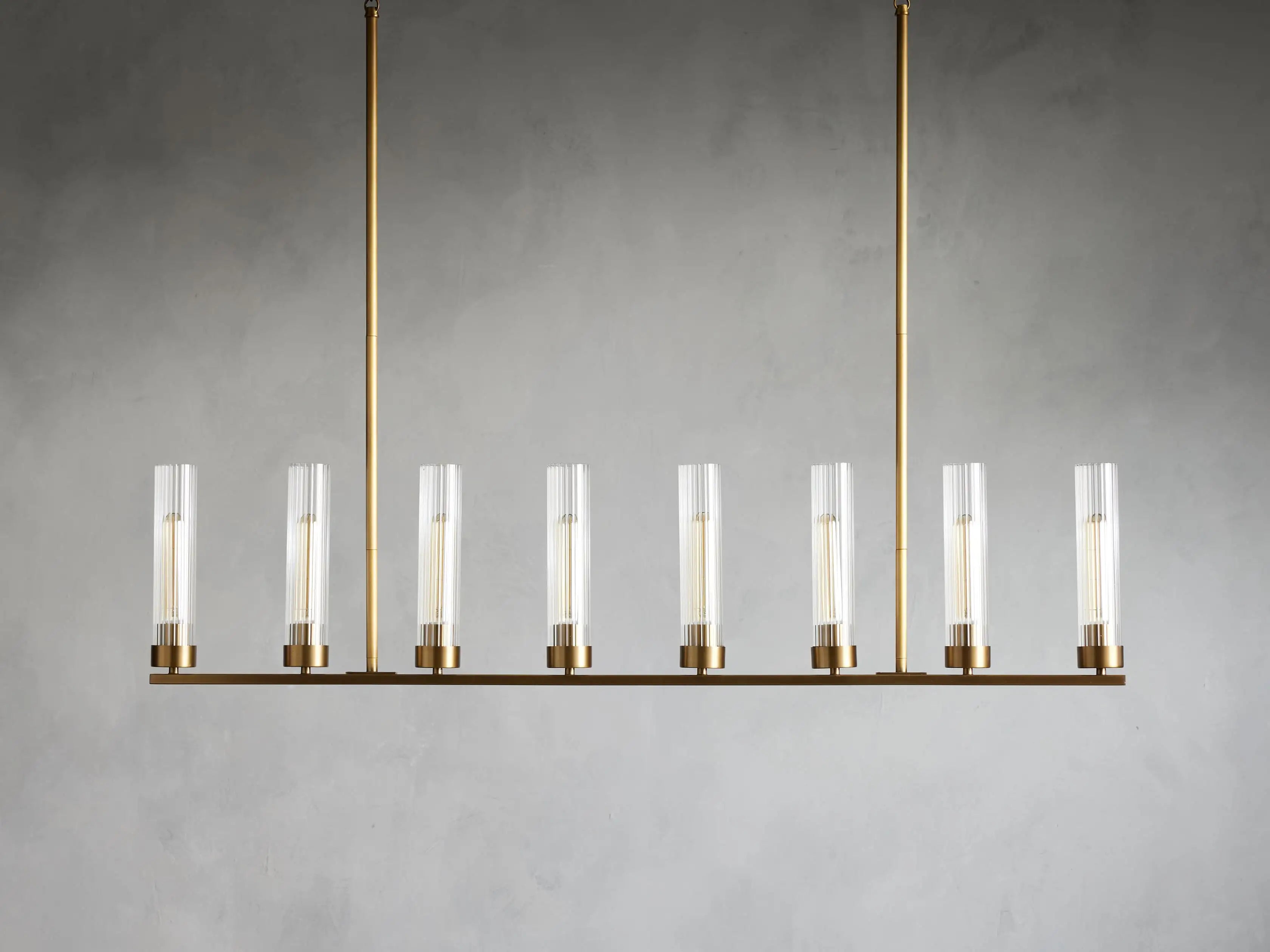 Pastis Linear Chandelier 31"W 46"W 54"W-Vancei