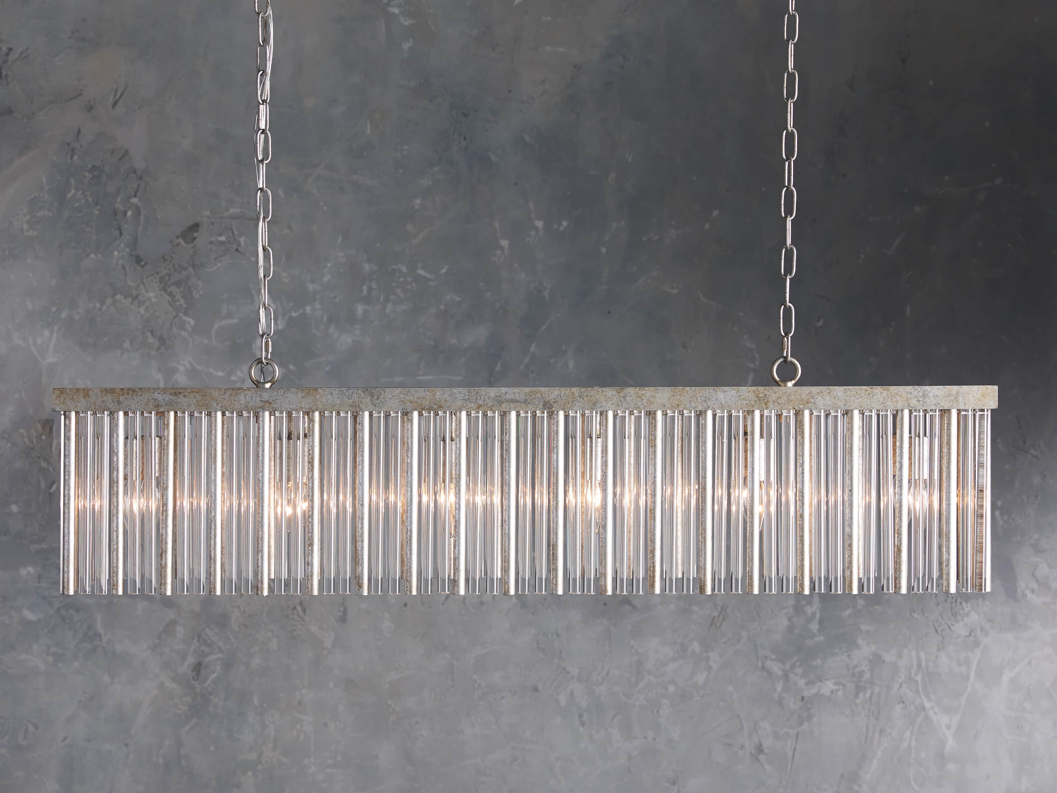 Andaluna Rectangular Chandelier 48"-Vancei