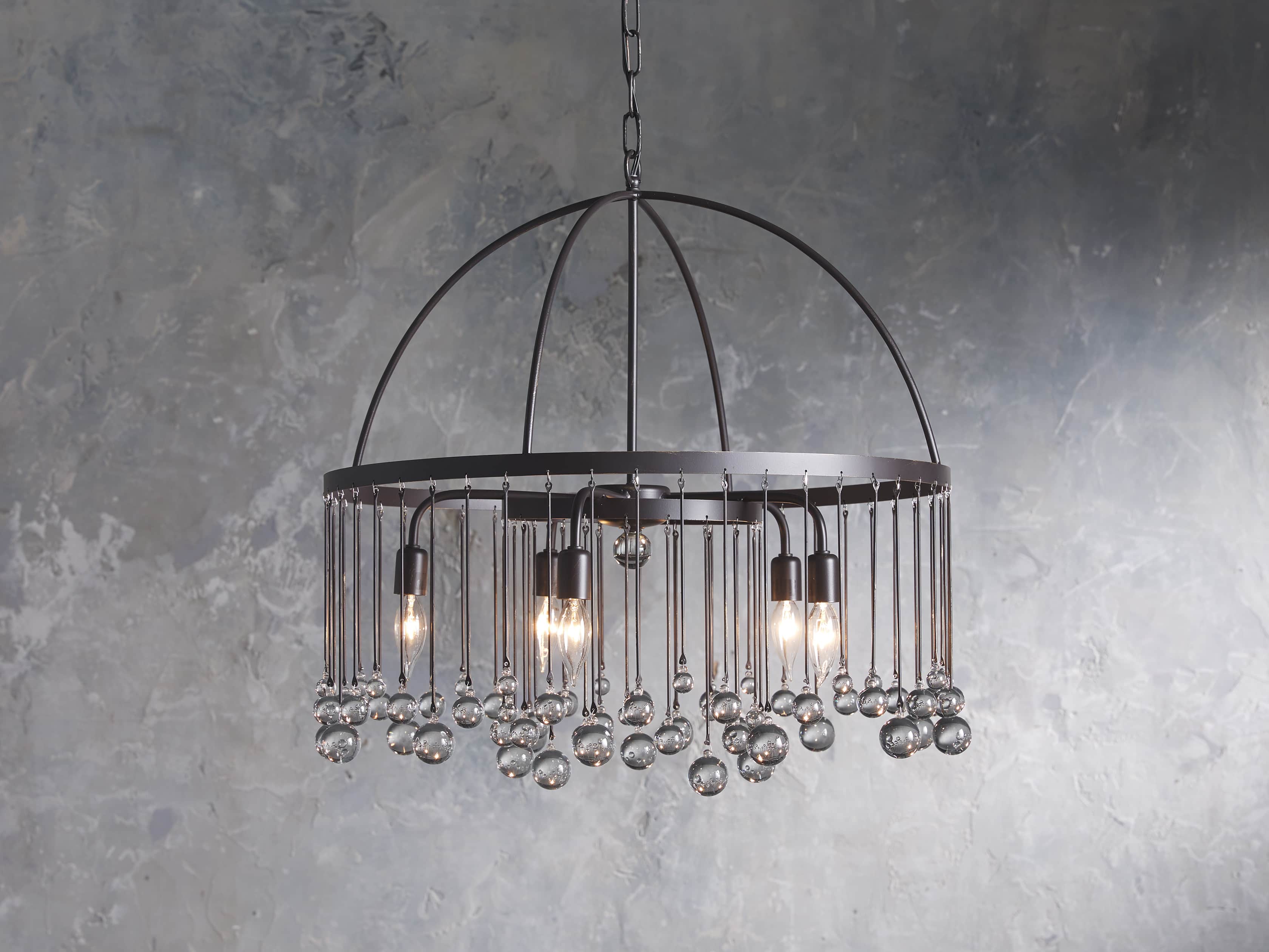 Aubrey Round Chandelier-Vancei