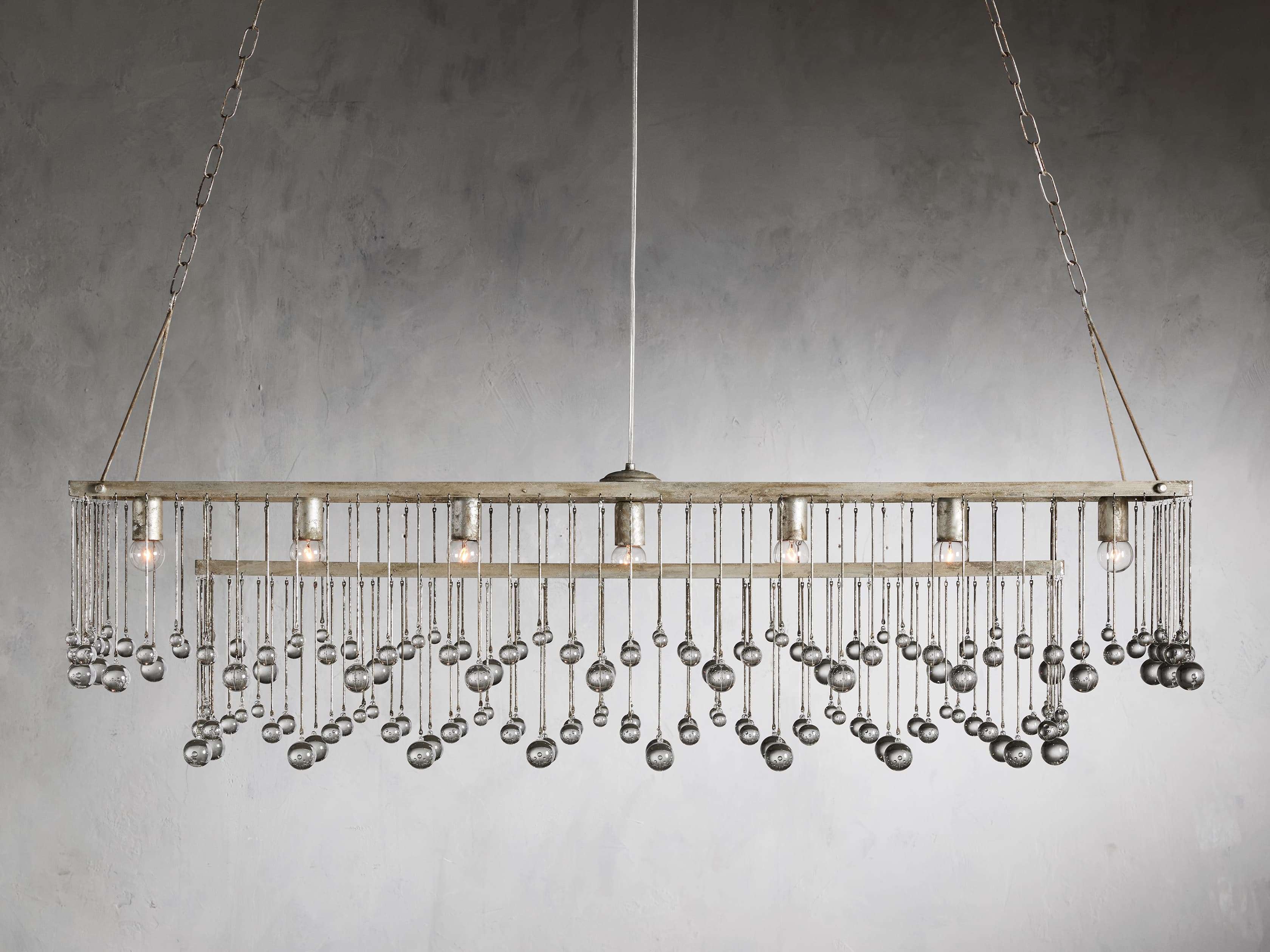 Aubrey Rectangular Chandelier-Vancei