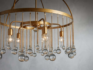 Aubrey Round Chandelier-Vancei